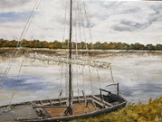 Gabare sur la loire 
